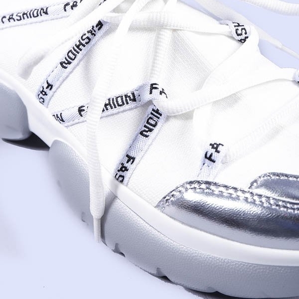 Γυναικεία αθλητικά παπούτσια Ramona λευκά, 3 - Kalapod.gr